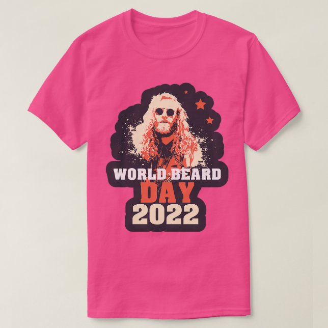 World Beard Day 2022 Classic TShirt T Shirt (Design framsida)