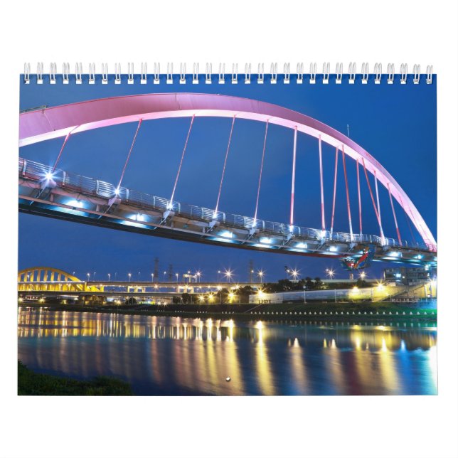 World Berömd Bridges 2023 Kalender (Omslag)