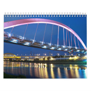 World Berömd Bridges 2023 Kalender