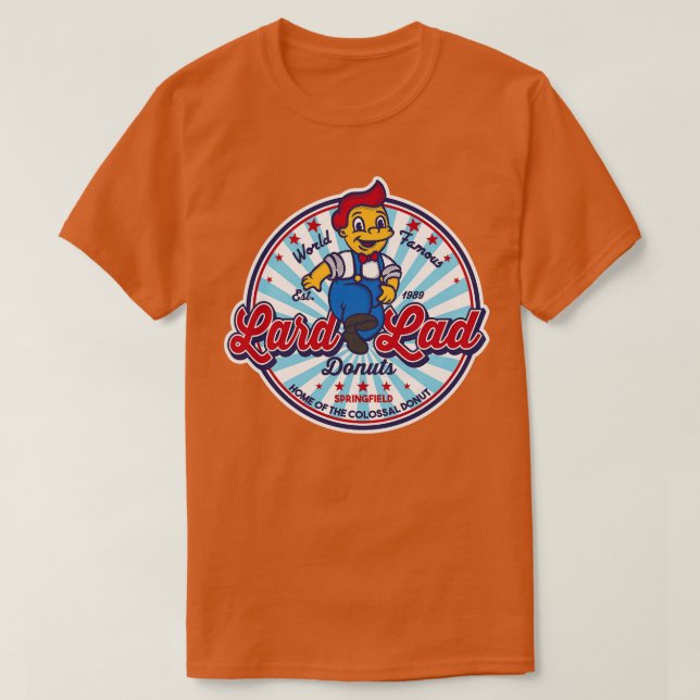 World Berömd Donuts T Shirt (Design framsida)