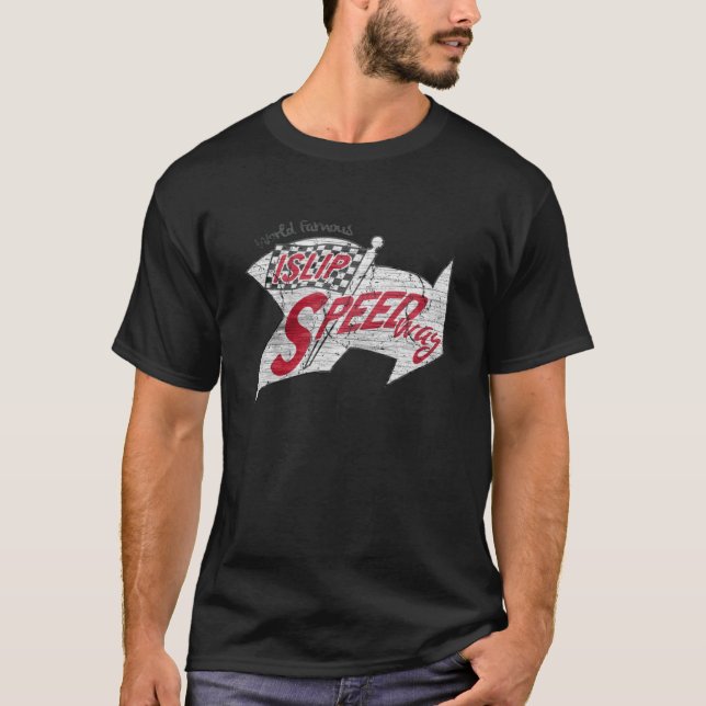 World Berömd Islip Speedway  T Shirt (Framsida)