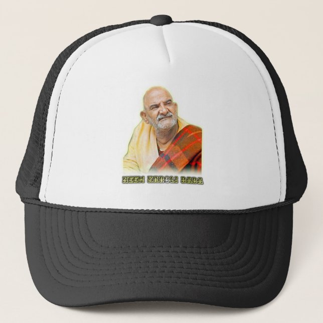 World berömd Saint Neem Karoli Baba ji Keps (Framsida)