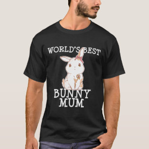 World Best Bunny Morsa Coola Påsk Cute Rabbit Älsk T Shirt