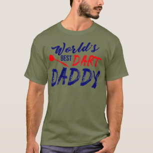 World Best Dart Pappa Sportsman T Shirt