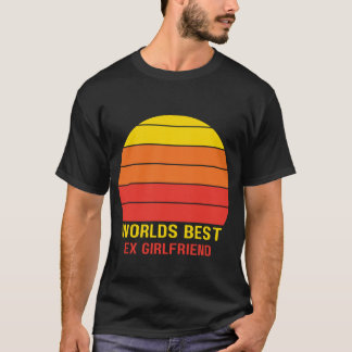 World Best Ex Girlkompis kärlek solnedgångspresent T Shirt