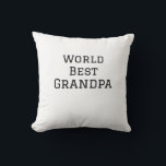 World best Grandpa add namn text sport text simpel Kudde<br><div class="desc">utformning</div>