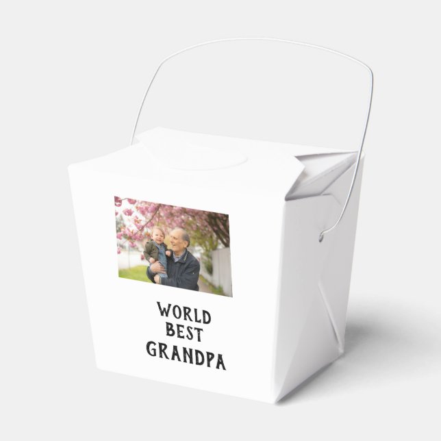 World best Grandpa photo name father's day grandpa Presentaskar (Framsidan Sidan)
