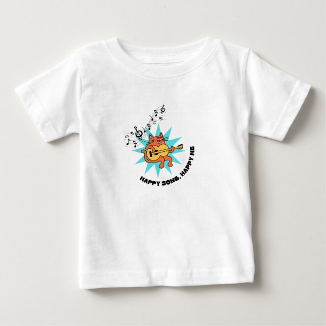 World Best Modern Baby White T-shirt (Framsida)