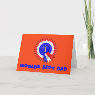 World Best Pappa Award Kort