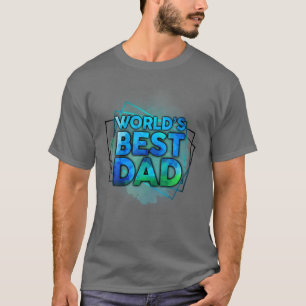 World Best Pappa Fars dag Gift T Shirt