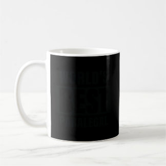 World Best Paralegal Lawyer Law Firm Office Depos Kaffemugg