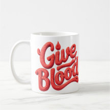 World Blood Donor Day - Glossy Blood Donation Text
