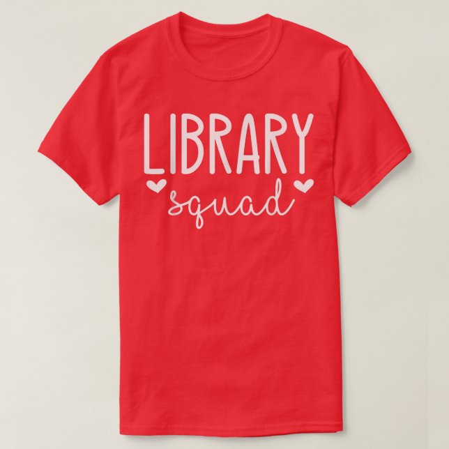 World Bo för Retro Boho Stil Bibliotek Squad Bok Ä T Shirt (Design framsida)