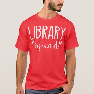 World Bo för Retro Boho Stil Bibliotek Squad Bok Ä T Shirt
