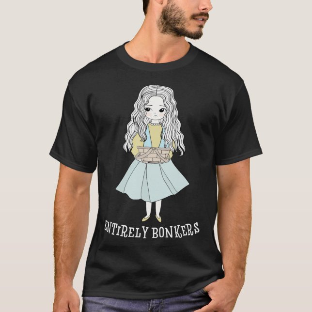World Book Day Costume Alice Wonderland Entirely B T Shirt (Framsida)
