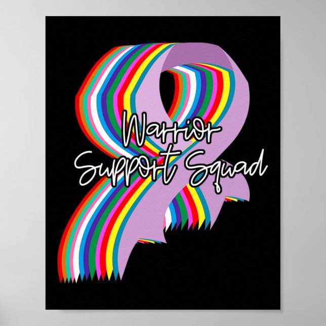 World Cancer Day Support Squad Cancer Survivor Awa Poster (Framsidan)