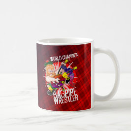 World Champion Bagpipe Wrestler Kaffemugg