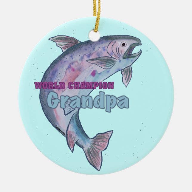 World Champion Grandpa ornament (Framsidan)