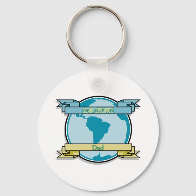 World Champion Pappa Nyckelring (Framsida)