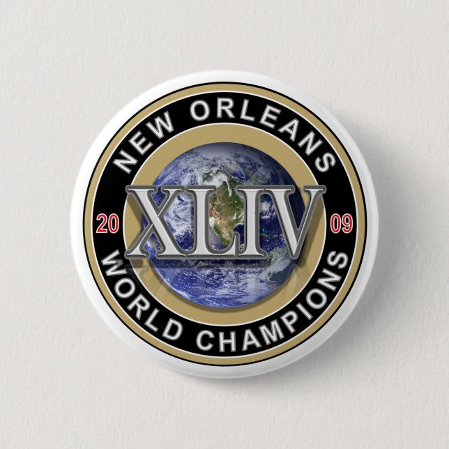 World Champions Football Button 2009, New Orleans Knapp (Framsida)
