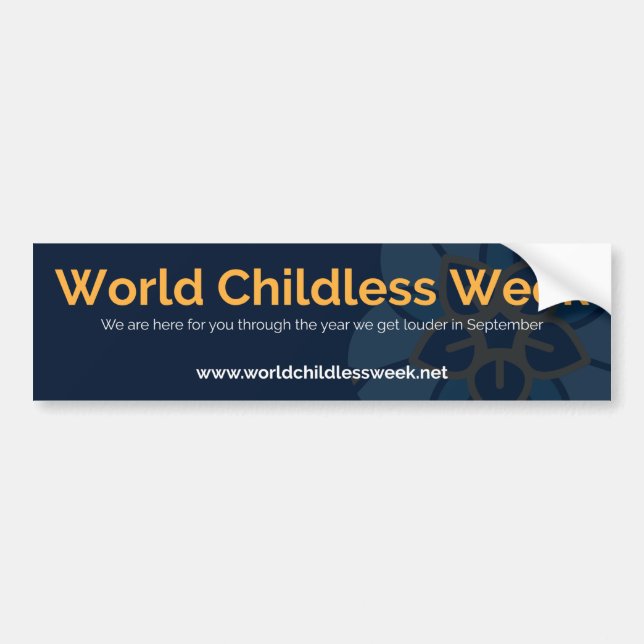 World Childless Week Bildelkalender Bildekal (Framsidan)