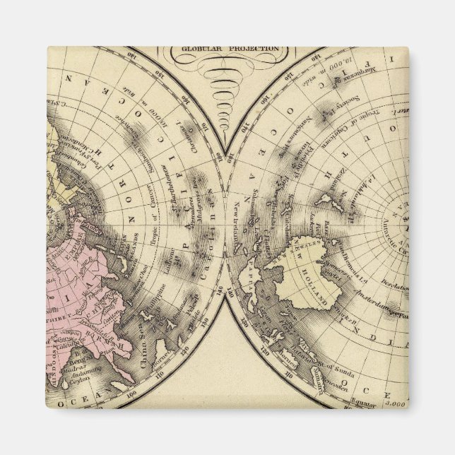 World, Christianity Chart Magnet (Framsidan)