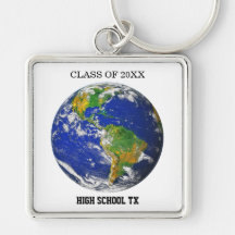 World Class of Studenten Reunion Favor Keychain
