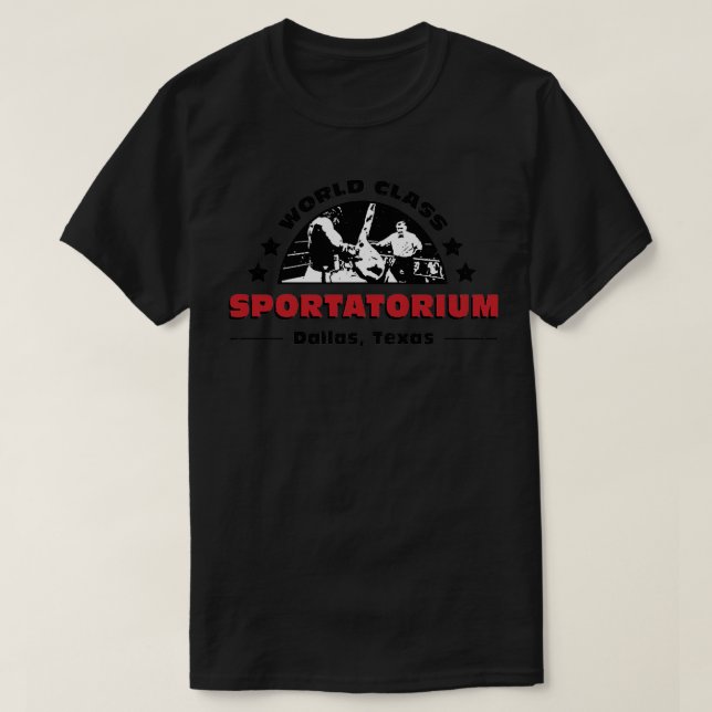 World Class Sportatorium T Shirt (Design framsida)
