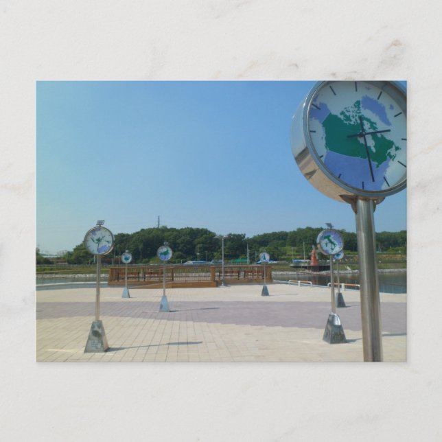 World Clocks, Sydkorea Vykort (Framsida)