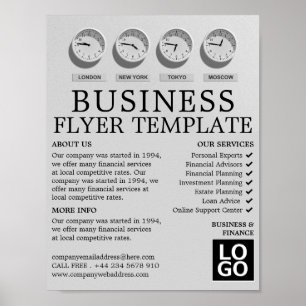World Closing, Business & Finance Advertising Poster