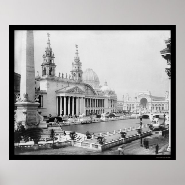 World Columbian Expo 1893 Poster (Framsidan)