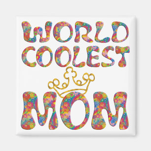 World Coolest Mamma Magnet