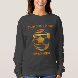 World Cup 2026 Gold Trophy  Hoodie Sweatshirt T Shirt