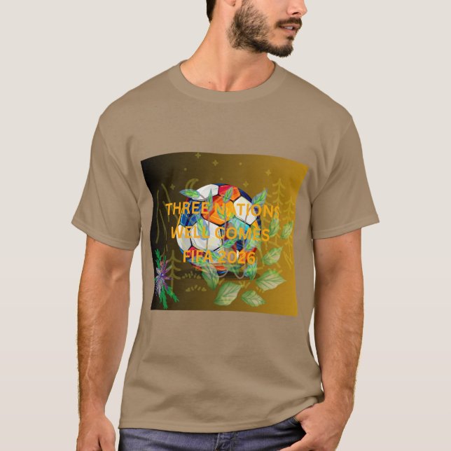 WORLD CUP FOOTBALL 2026 T SHIRT (Framsida)