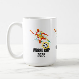 World Cup Soccer 2026 Souvenir Mug Kaffemugg