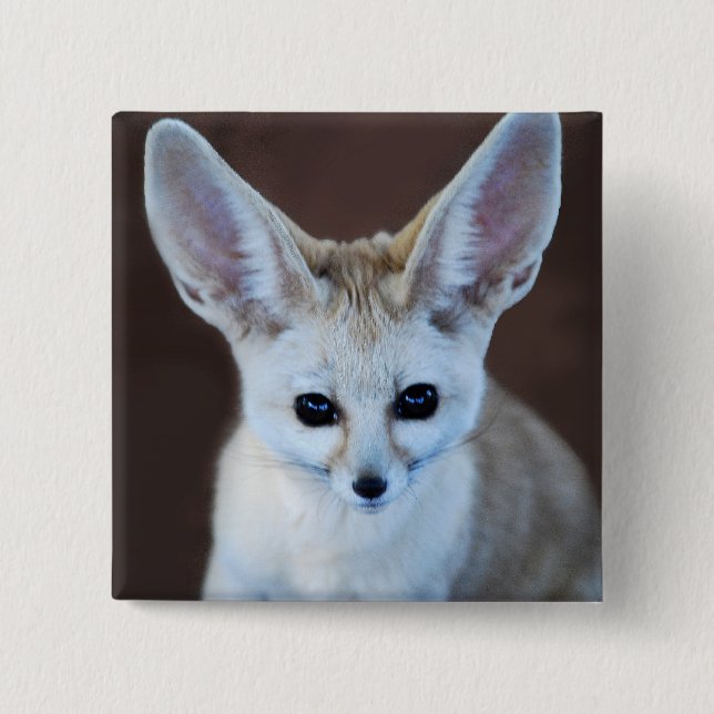 World Cutest Fennec Fox Knapp (Framsida)