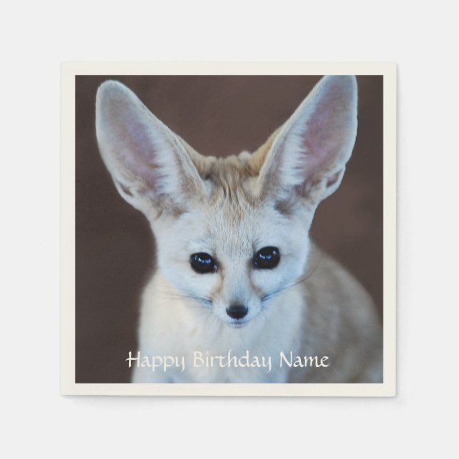 World Cutest Fennec Fox Pappersservett (Framsidan)