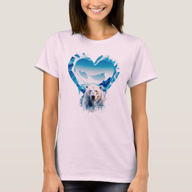 World Day for Glaciers  T Shirt (Framsida)