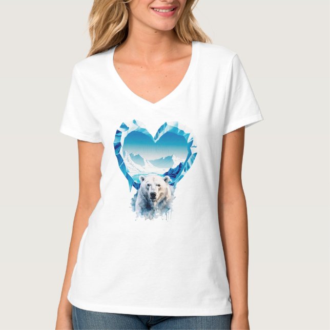 World Day for Glaciers  T Shirt (Framsida)