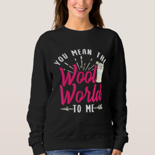 World Design Llama Alpaca Wool T Shirt