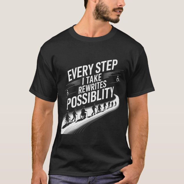 World Disabilities Day Empowerment T Shirt (Framsida)