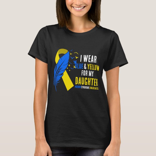 World Down Syndrome Awareness T Shirt (Framsida)