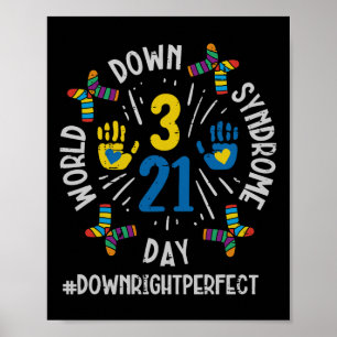 World Down Syndrome Day 321 Awareness Support Mana Poster