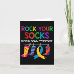 World Down Syndrome Day Boys Flickor Kids Sten Din Kort