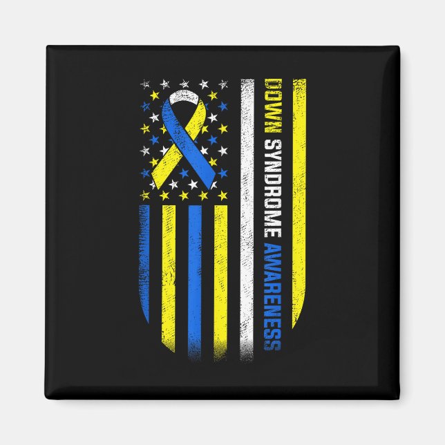 World Down Syndrome Day, Down Syndrome Awareness Magnet (Framsidan)