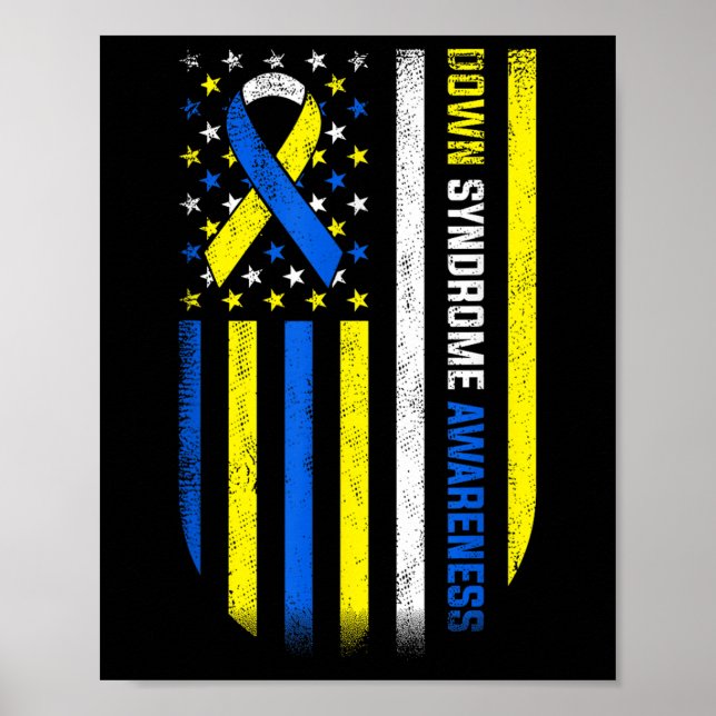 World Down Syndrome Day, Down Syndrome Awareness Poster (Framsidan)