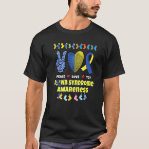 World Down Syndrome Day Sten - din sockel T21 Awar T Shirt