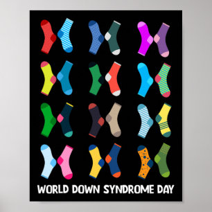 World Down Syndrome Day Strumpor Wdsd Poster