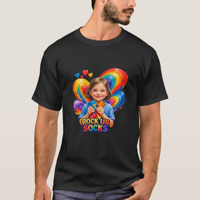 World Down Syndrome Day T Shirt (Framsida)