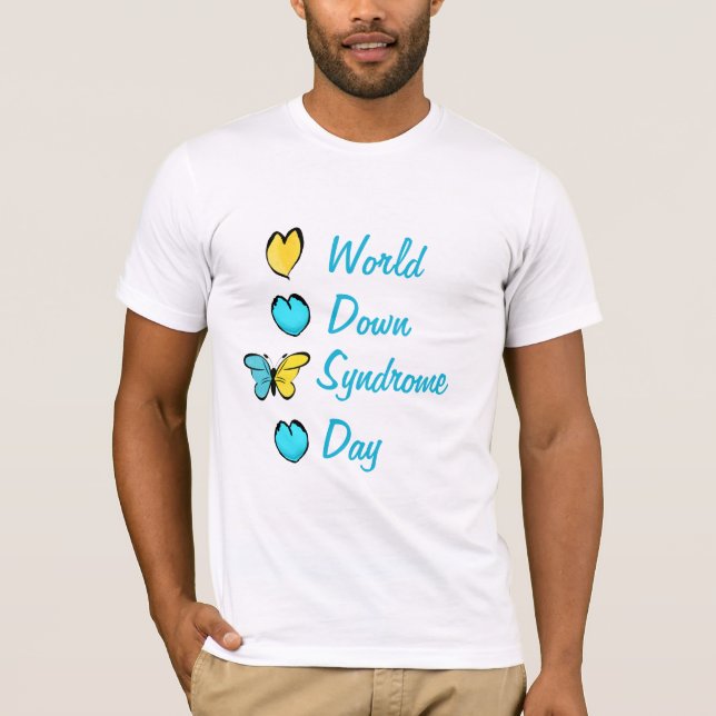 World Down Syndrome Day T-Shirt (Framsida)